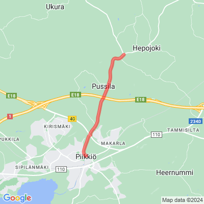 Pyöräilyn yhdysreitti Piikkiö-Hepojoki