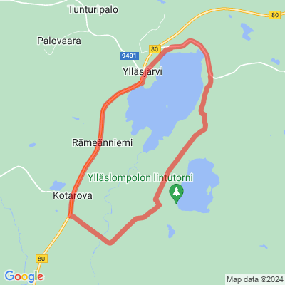 Ylläslompolon kierros
