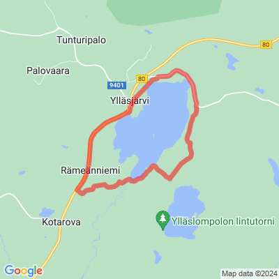 Ylläsjärven kierros