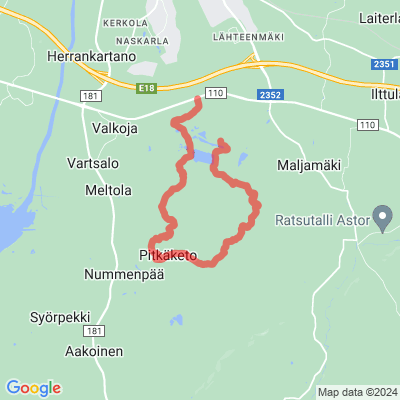 Paimion polku, talvimaastopyöräily