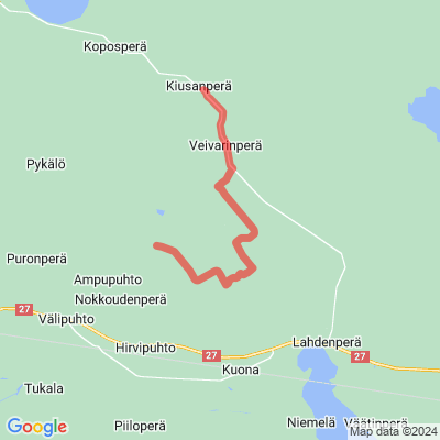 Kurkinevan maastopyörä-/pyöräreitti