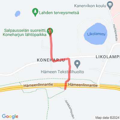 Koneharjun yhdysreitti - Salpausselkä trails MTB