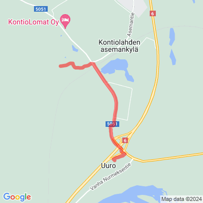 Kontionpolut / Yhdysreitti Uuroon