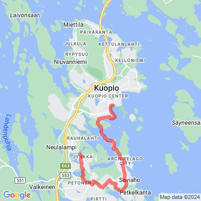 Kuopion pyöräilyreitit