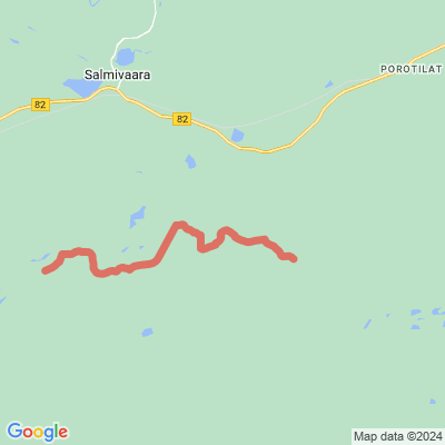 Lapajärven maastopyöräreitti