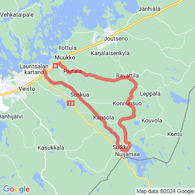 Saimaan kanavan pyöräilyreitti Nuijamaalle