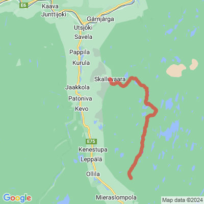 Utsjoen maastopyöräilyreitit