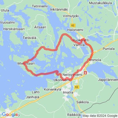 Neljän saaren pyöräilyreitti