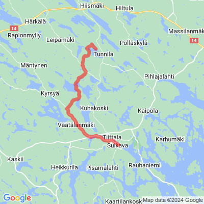 Pohjoiskylien polkupyöräreitti