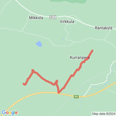 Fatbike-reitti Rantakylä