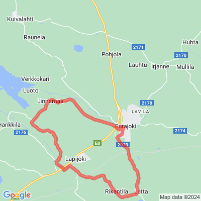 Eurajoen pyöräilyreitit