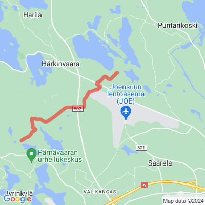 Kinttupolut / Yhdysreitti