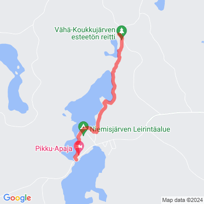 Niemis-Koukkunen, vaativa esteetön reitti
