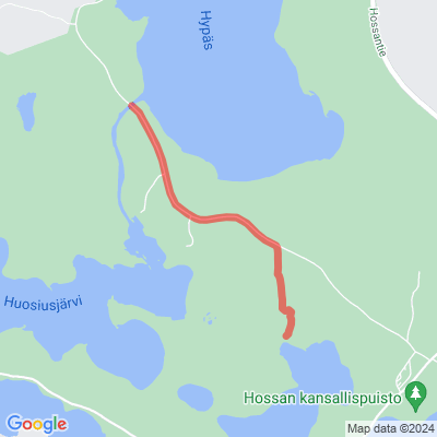 Huosilampi - Iikoski polku