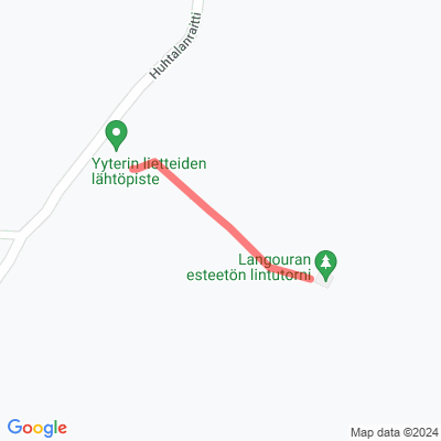 Esteetön Langouran reitti