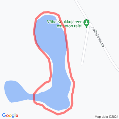 Vähä Koukkujärven esteetön reitti