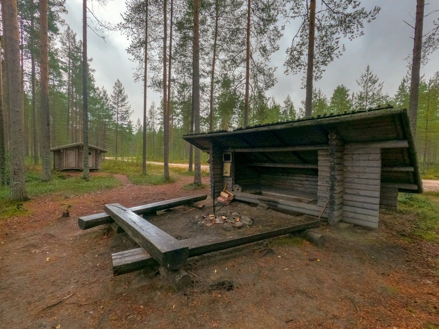 Venäläis aho laavu