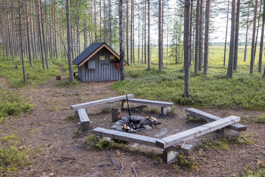 Kalmonsärkkä eteläinen tulentekopaikka