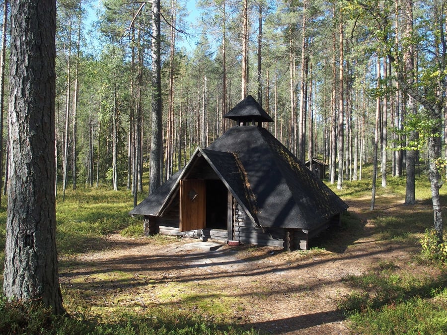 Syväjärven kota Säynäjäsuo