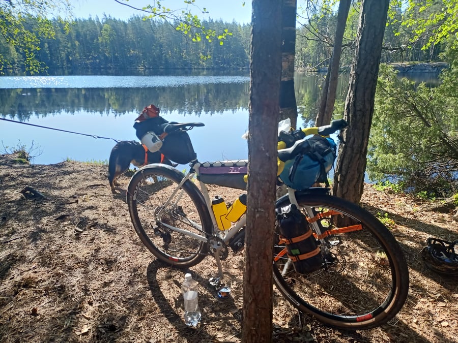 Holma-Saarijärven länsipuolen telttailualue