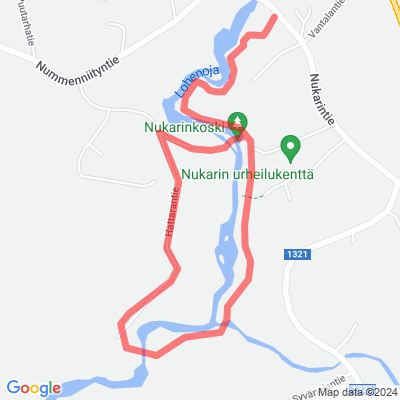 Nukarinkoski Hiking Trail