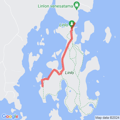 Linlon reitti läntiselle keittokatokselle