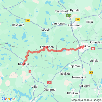 Pikkupässi pyöräilyreitti