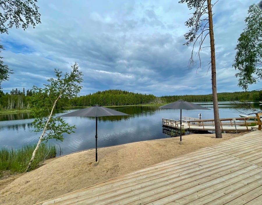 Lake Resort Paljakan avantouintipaikka