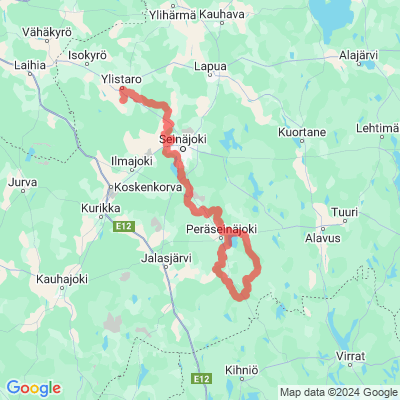 Seinäjoki vaellusreitti