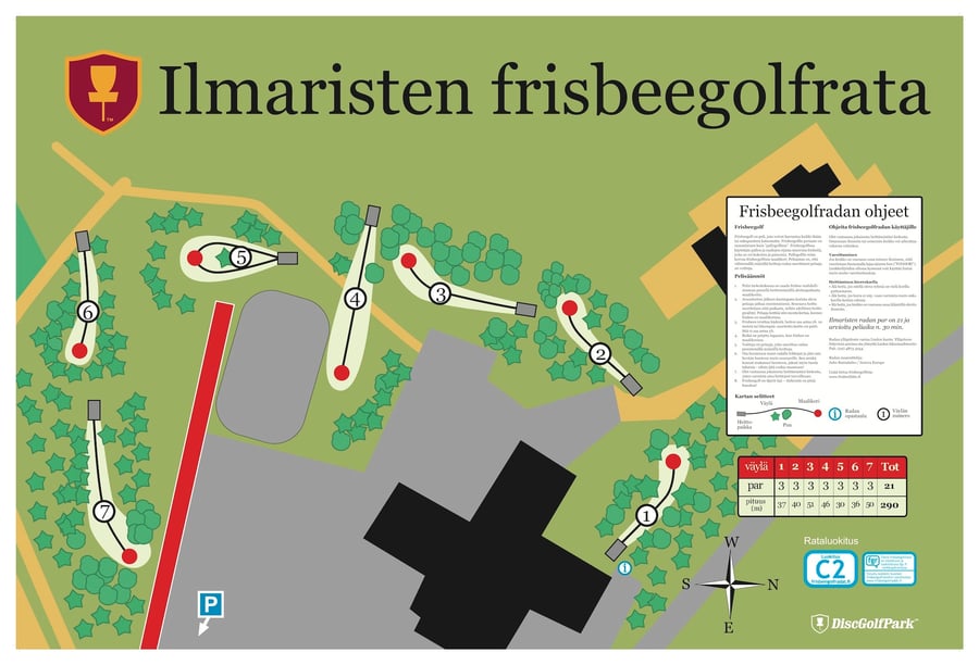 Ilmaristen frisbeegolfrata