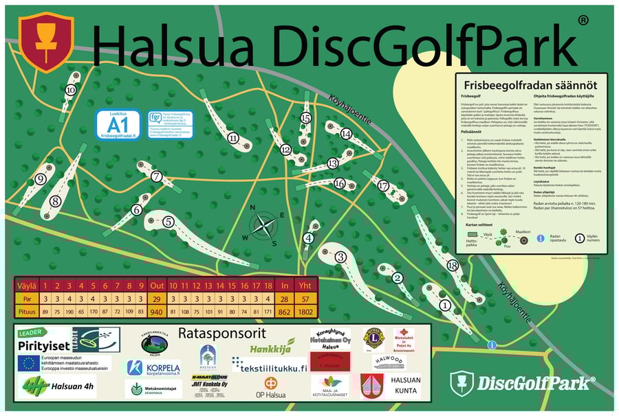 Halsua DiscGolfPark