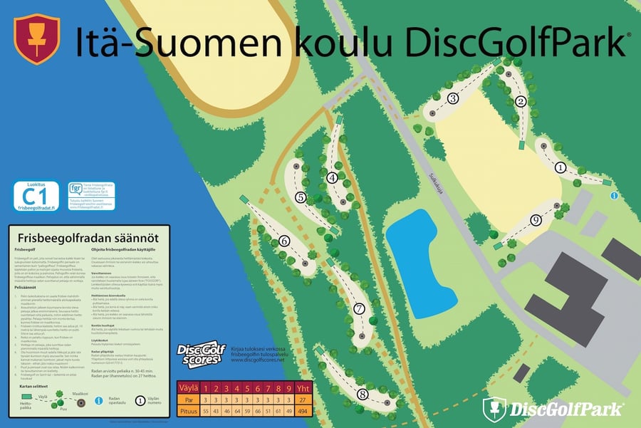 Itä-Suomen koulu DiscGolfPark