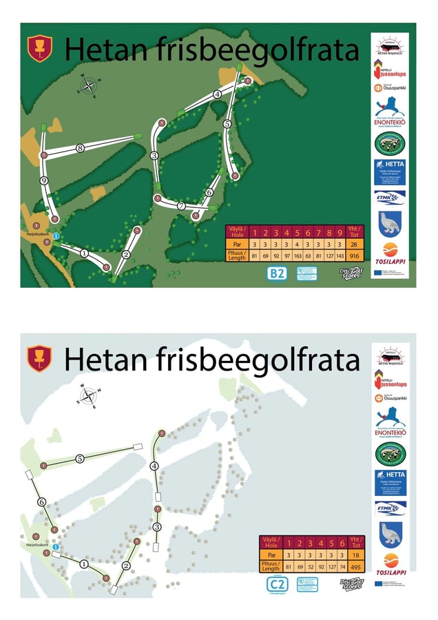 Hetan Frisbeegolfrata