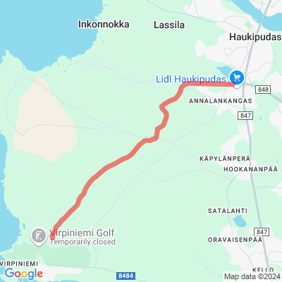 Haukipudas-latu (Kirkonkylä-Virpiniemi