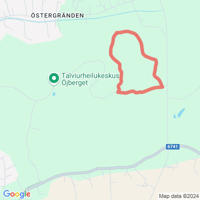 Öjbergetin latuverkosto