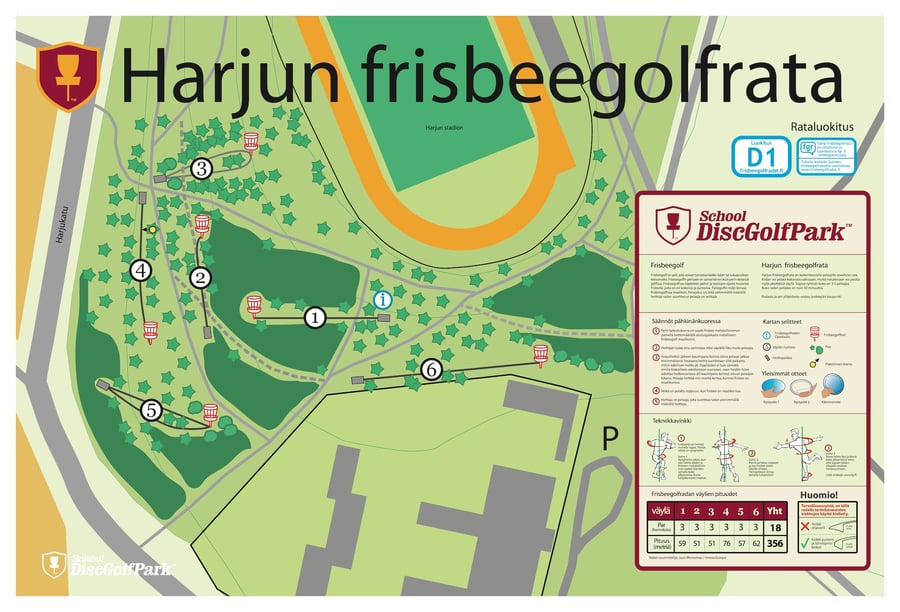 Harju School DiscGolfPark
