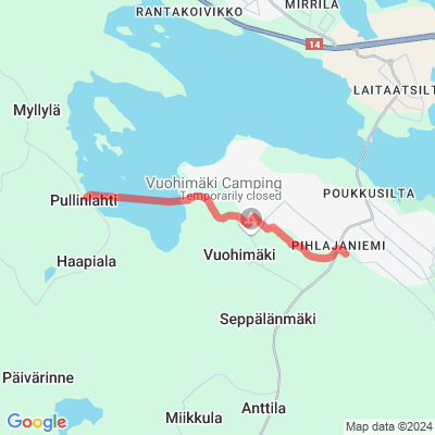 Yhdyslatu Pihlajaniemi-Poukkusilta ladut