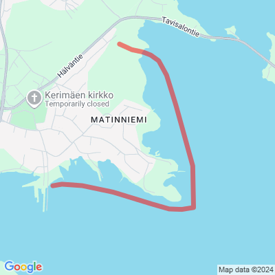 Matinniemi-Kirkkoranta jäälatu