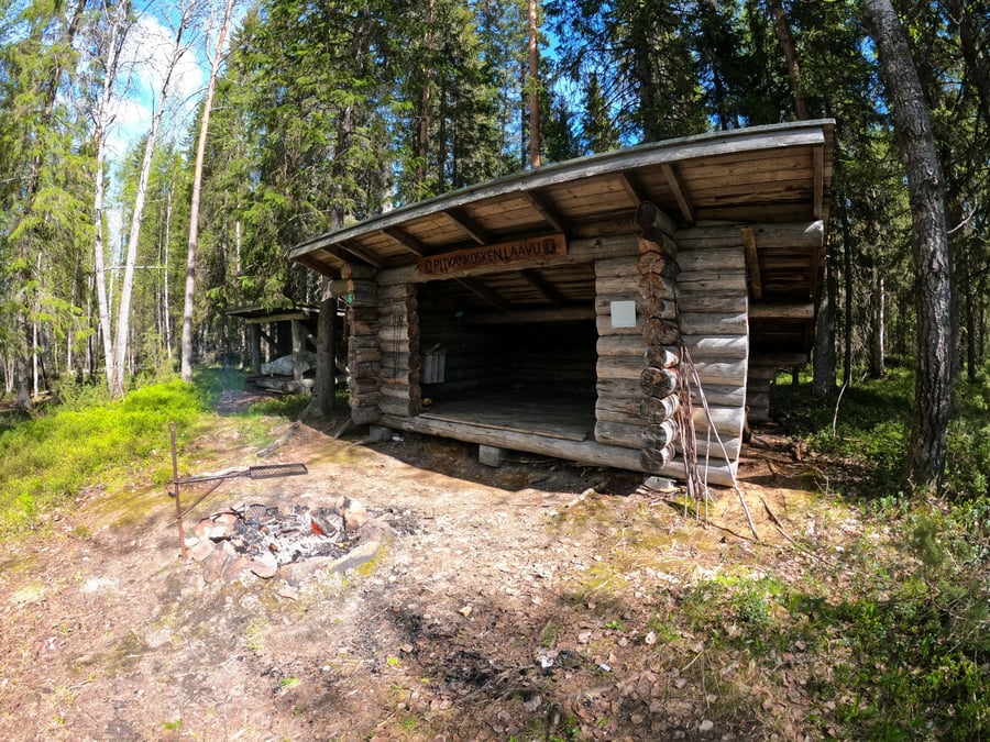 Pitkäkoski laavu - Lietejoki