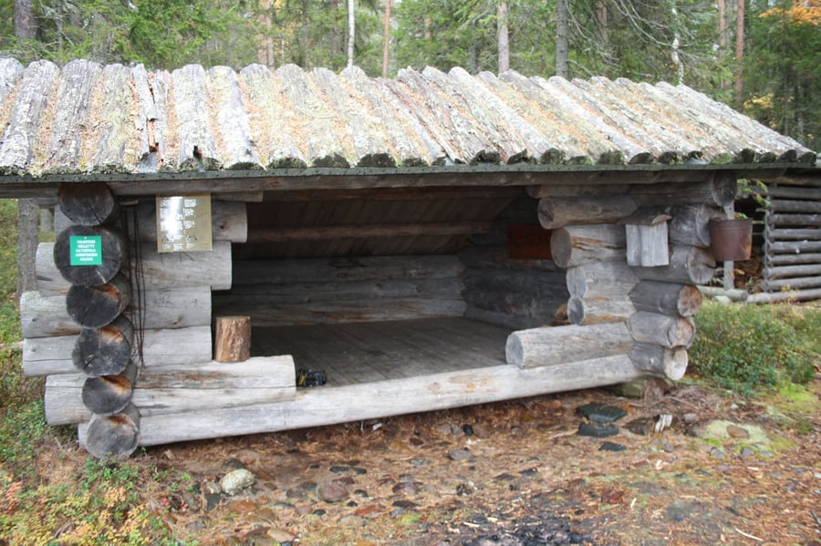Selkäsaari laavu - Kuhmo