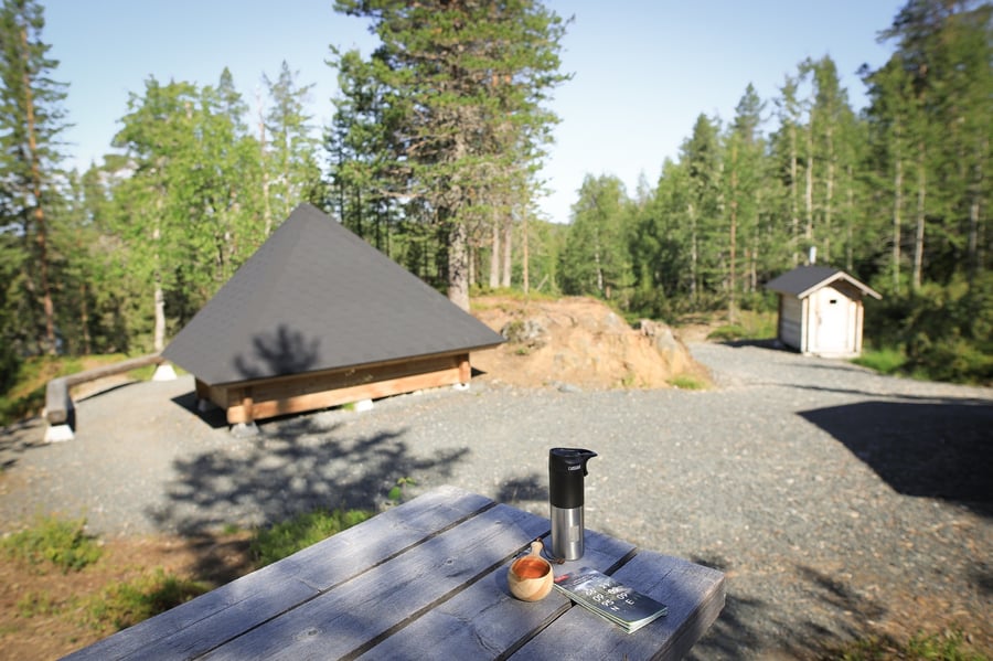 Kivilammen laavu - Kuusamo