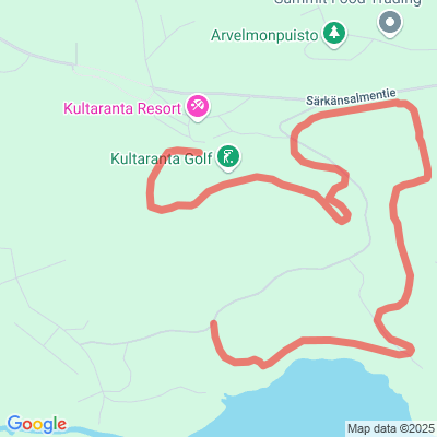Kultaranta Resortin latu