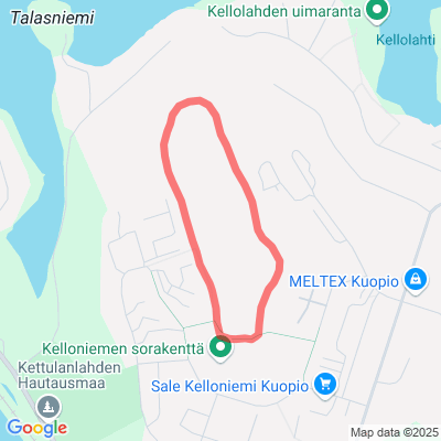 Kelloniemen valaistu latu