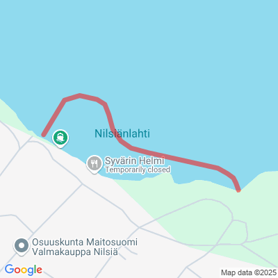 Nilsiän satama - Jenula (jääosuus) ladut
