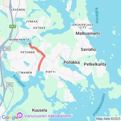 Petosen-Saaristokaupungin ladut