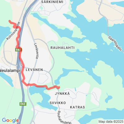 Leväsen-Rauhalahden ladut