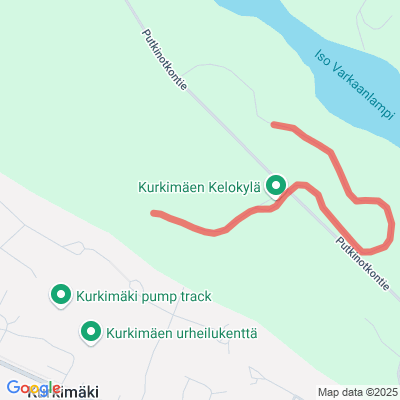 Kurkimäen valaistu latu