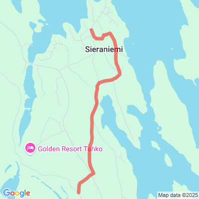 Sieraniemi-Halla-aita ladut
