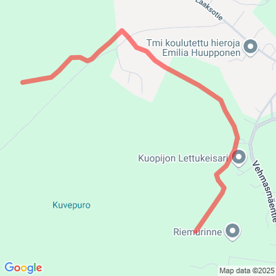 Vehmasmäen valaistu kuntolatu