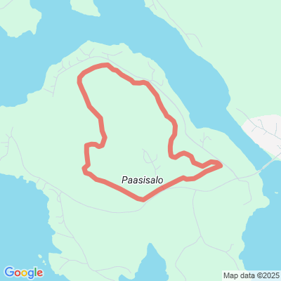 Paasisalon valaistu latu